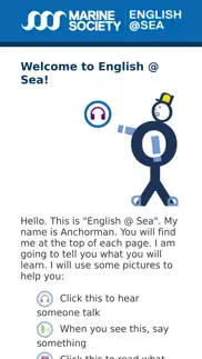 english at sea iphone screenshot 1