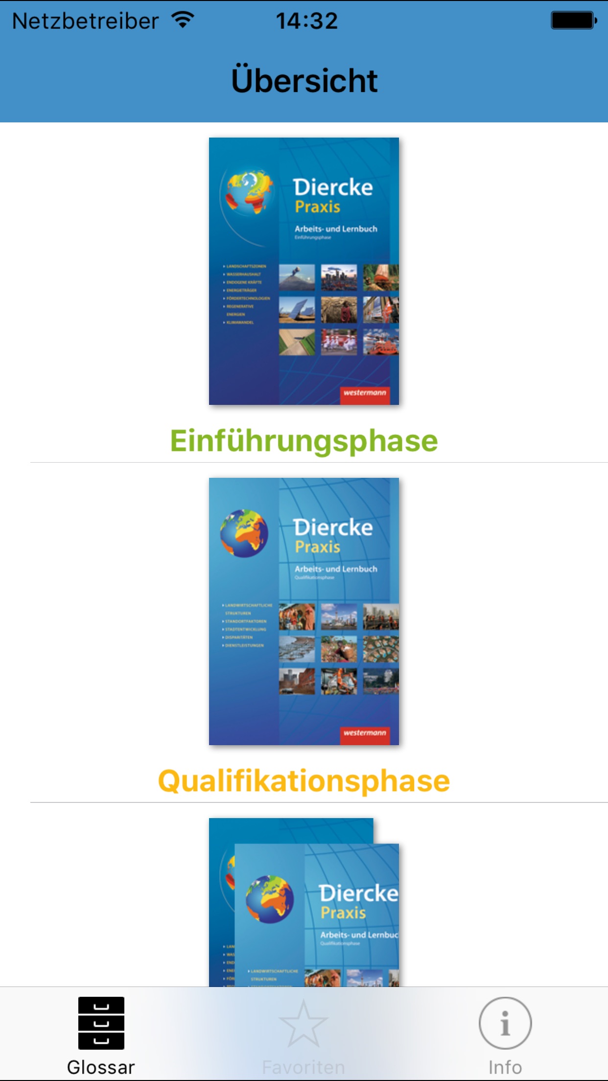Screenshot 1 of Diercke Praxis Glossar