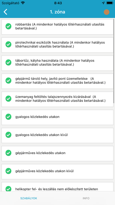 Táborfalvai Lőtér Screenshot