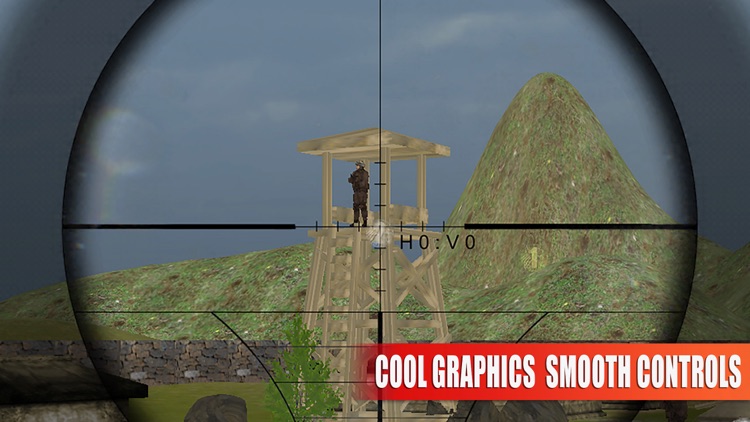 Guerilla War Black Commando Sniper screenshot-4