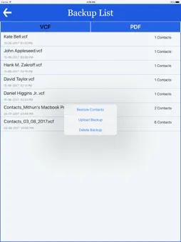 Contact Backup & Transfer screenshot 10