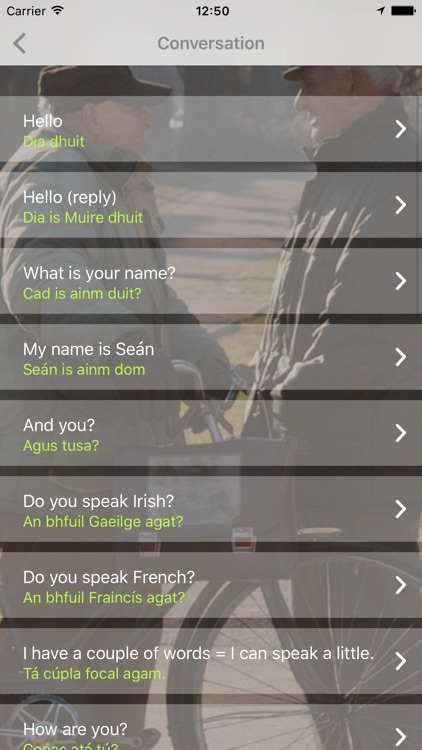 Focal Me - Irish (Gaelic)