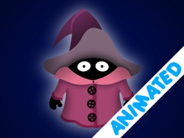 Cute Little Wizard (animated)