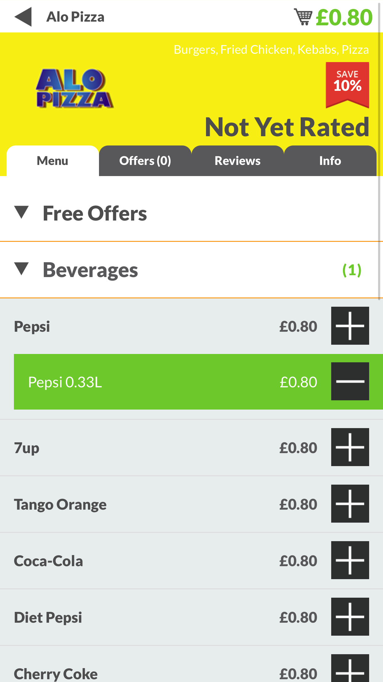 Alo Pizza screenshot 3