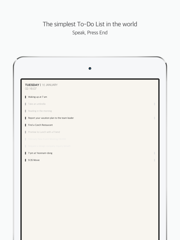 Screenshot #4 pour Tolink - Today and Todo list