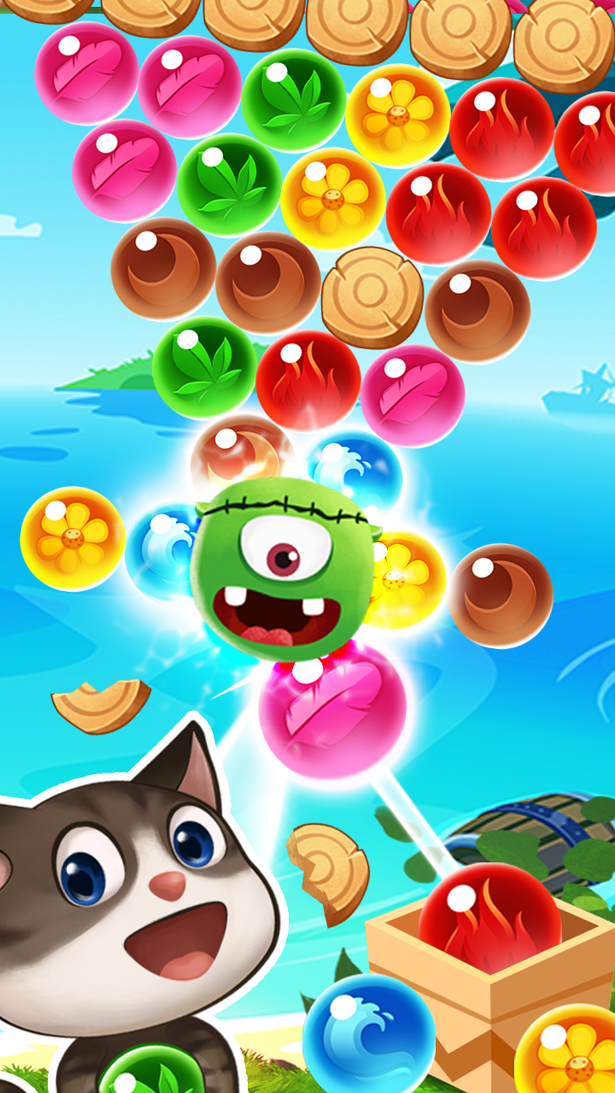 Shooter Bubble Rescue Pet Bird screenshot 4