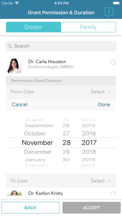 mHealthDApp screenshot 3