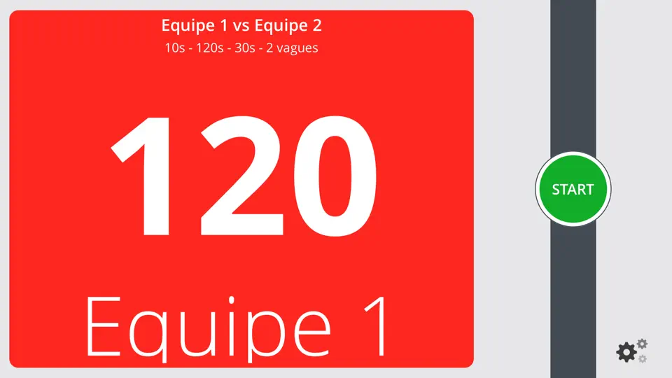 Capture d'écran de Chronotir sur iPhone 5