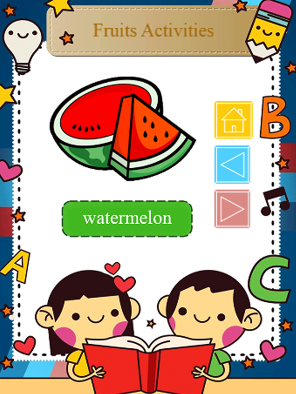English Picture Dictionary App iPad screenshot
