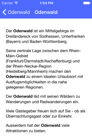 Odenwald screenshot 2