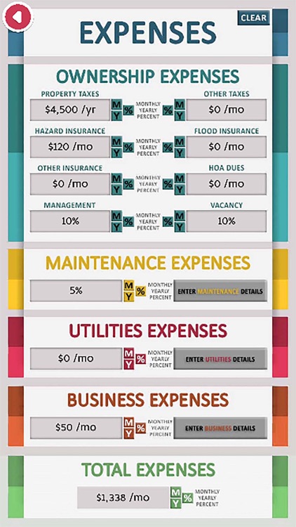Real Estate Cash Flow Analysis screenshot-3