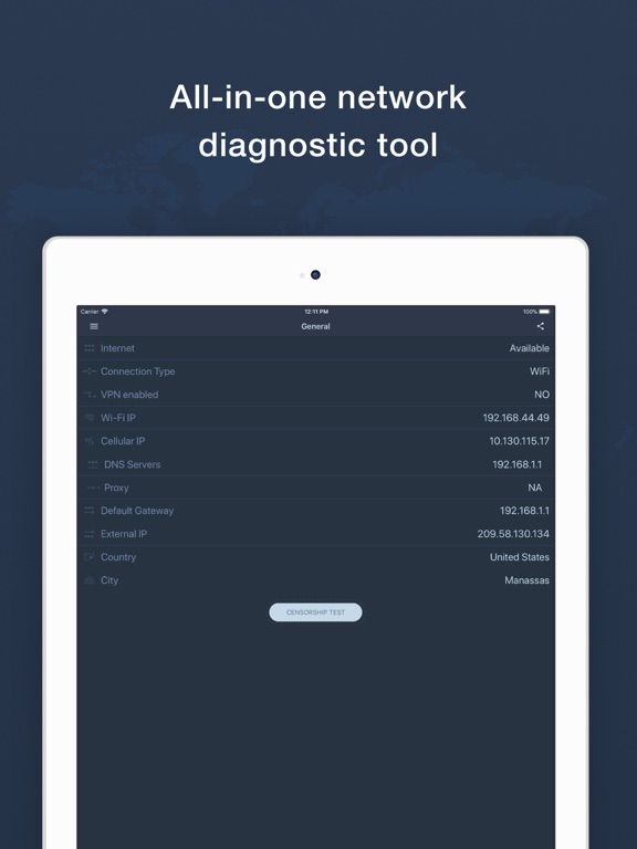 Screenshot #4 pour Network Tools by KeepSolid