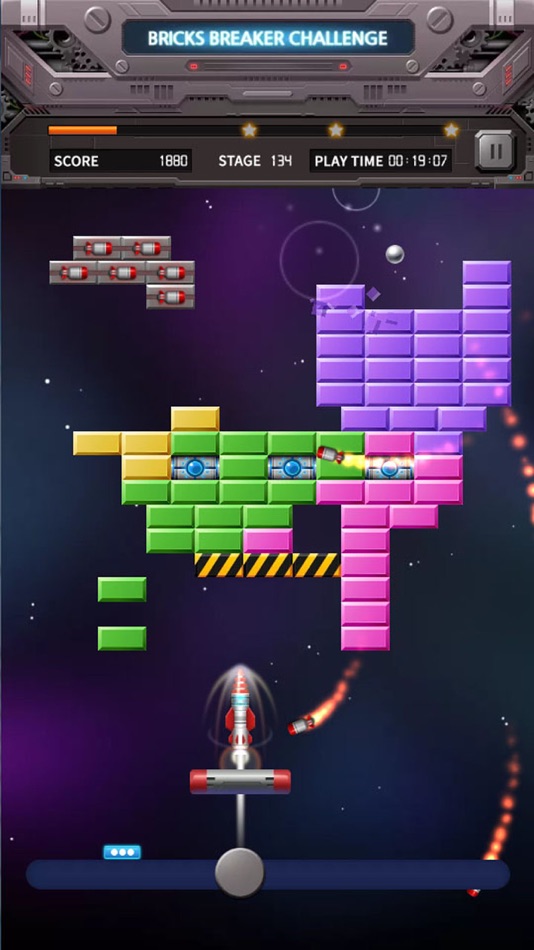 #3. Bricks Breaker Challenge (iOS) 由: MOBIRIX