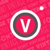 Icon Vintage Font - Write On Photos