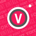 Vintage Font - Write On Photos App Positive Reviews
