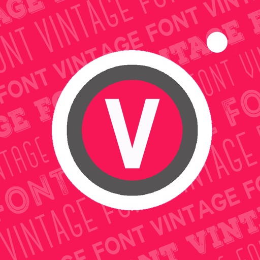 Vintage Font - Write On Photos iOS App