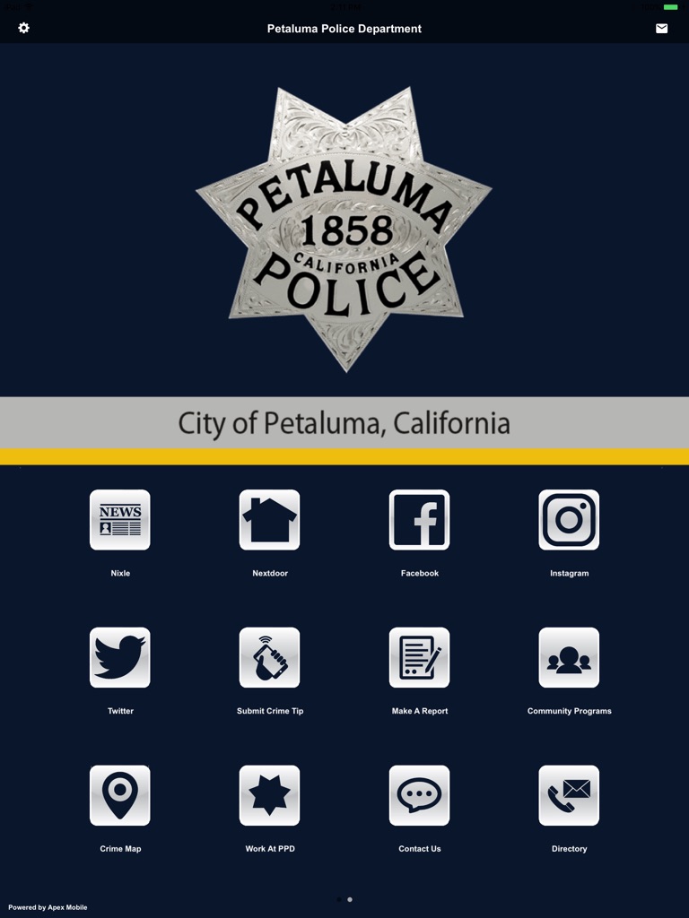 【图】Petaluma Police Department(截图3) 【图】Petaluma Police Department(截图3)