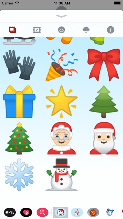 Christmas Emoji • Stickers screenshot-9