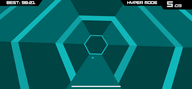 ‎Super Hexagon Screenshot