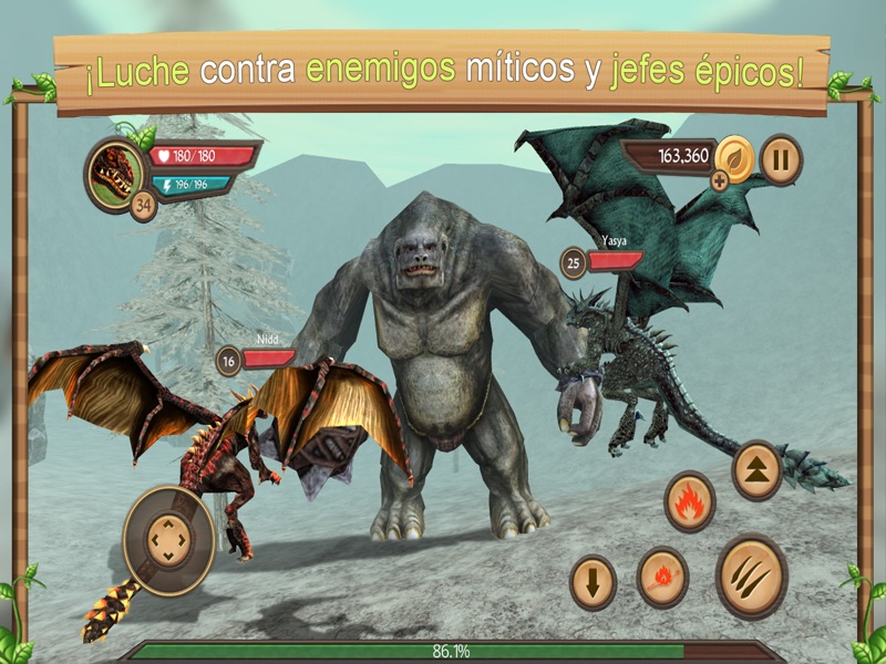 Simulador de Dragões Online screenshot 10