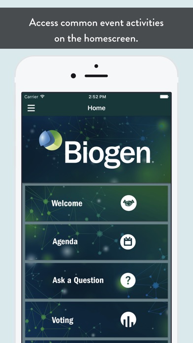 Biogen App at SNG/SSN Congress screenshot 2