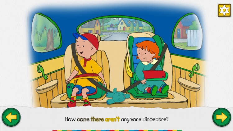 Caillou the Dinosaur Hunter screenshot-0