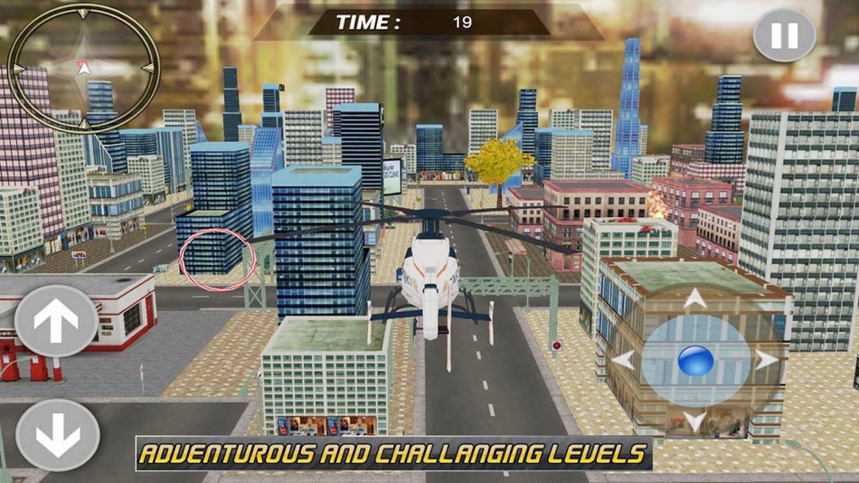 Police Helicop City Fly - 1.0 - (iOS)