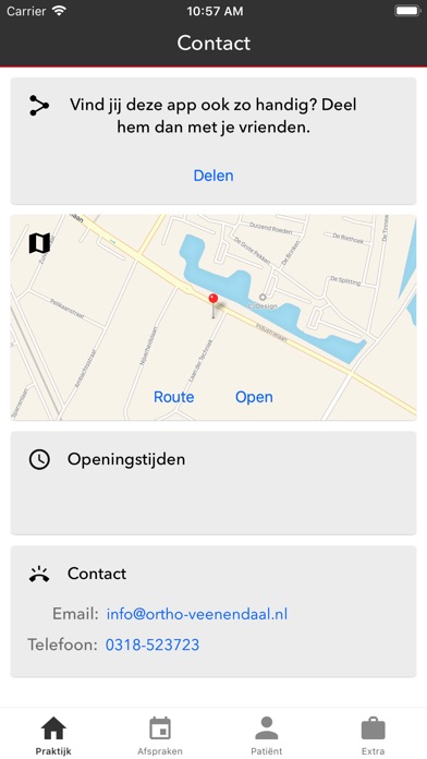 Orthodontie Veenendaal screenshot 2