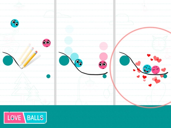 Screenshot #4 pour Love Balls (Ad Free)