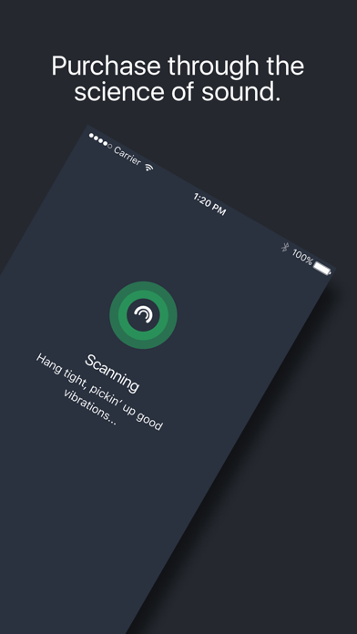 Soundpays Wallet Screenshot
