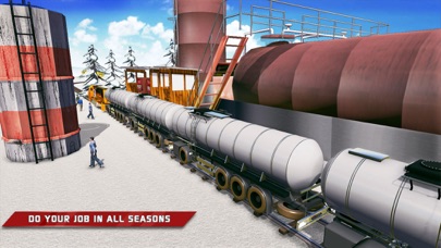 Oil Train Simulator Driving screenshot 2