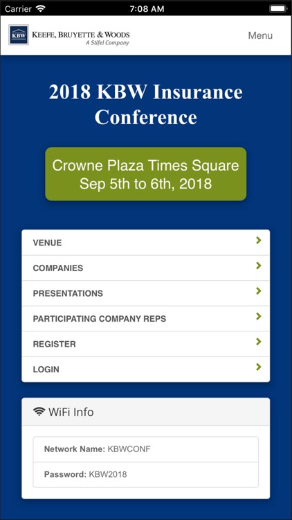 2018 KBW Insurance Conference