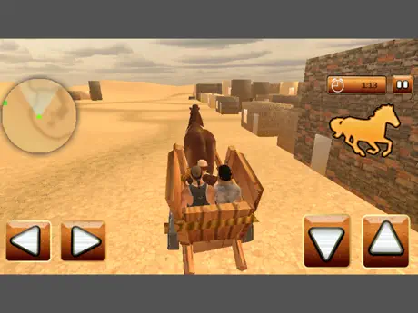 Impossible Horse Cart Driving