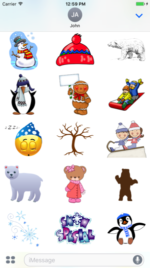 Best Winter Season Stickers(圖2)-速報App