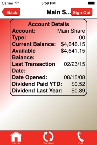 Red River FCU screenshot 4