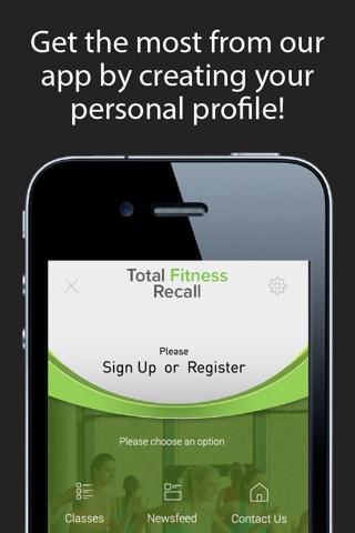 Total Fitness Recall screenshot 2