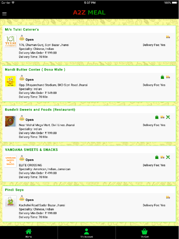 Screenshot #6 pour A2Z Meal