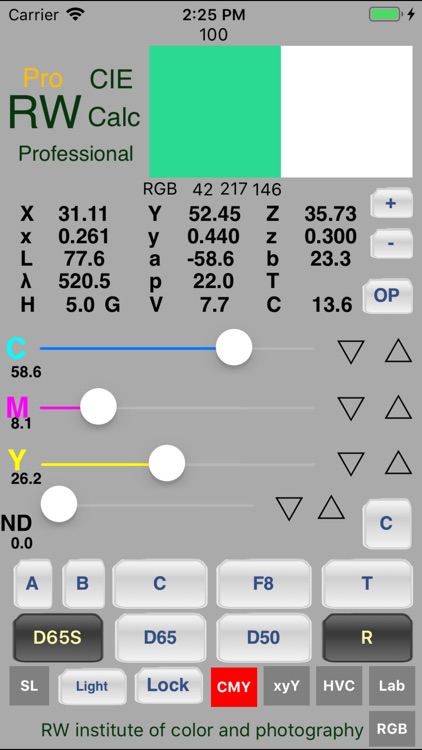 RW CIE Calc PRO io screenshot-5