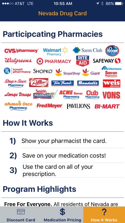 Nevada Drug Card screenshot-4
