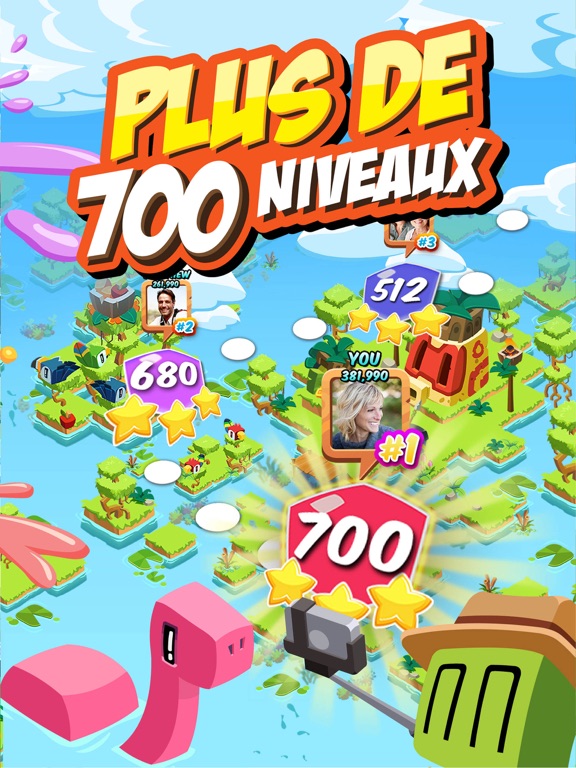 Screenshot #6 pour Juice Cubes match 3 jeu