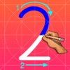 Trace Letters Level 2 - Number - iPhoneアプリ