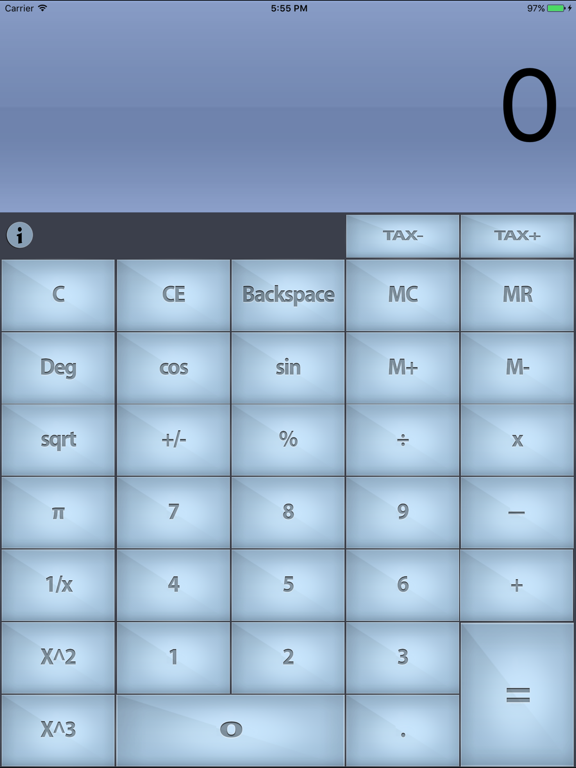 Screenshot #6 pour Extra-Plus Calculator  Lite