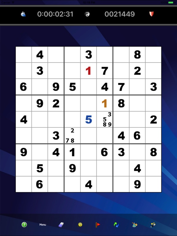 Sudoku ∙ ∙ на iPad