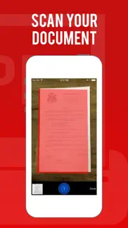 pdf scanner app - iphone screenshot 1