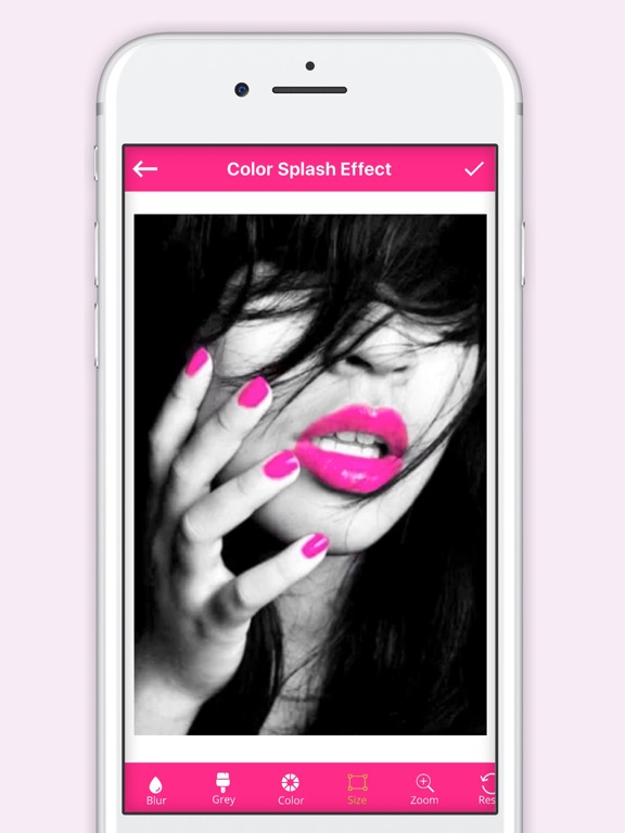 Resplash Color Photo Effect iPad screenshot