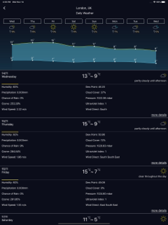 Accurate Weather forecast &map screenshot 12