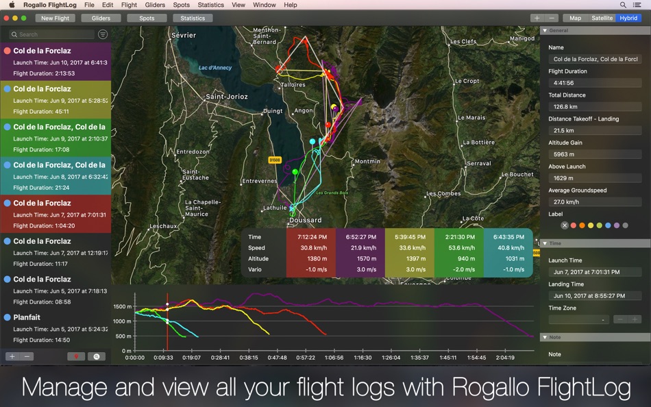 Rogallo FlightLog - 3.1.1 - (macOS)