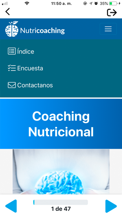 Screenshot #2 pour Nutricoaching