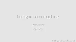 Game screenshot Backgammon Machine apk