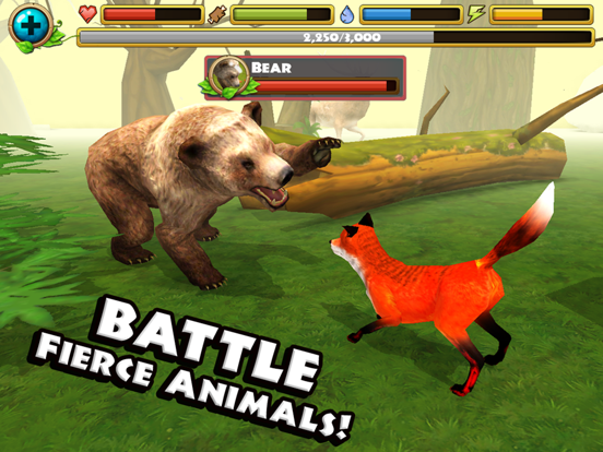 Fox Simulator iPad app afbeelding 5